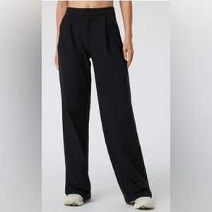 Vuori Black Wide-Leg Pants